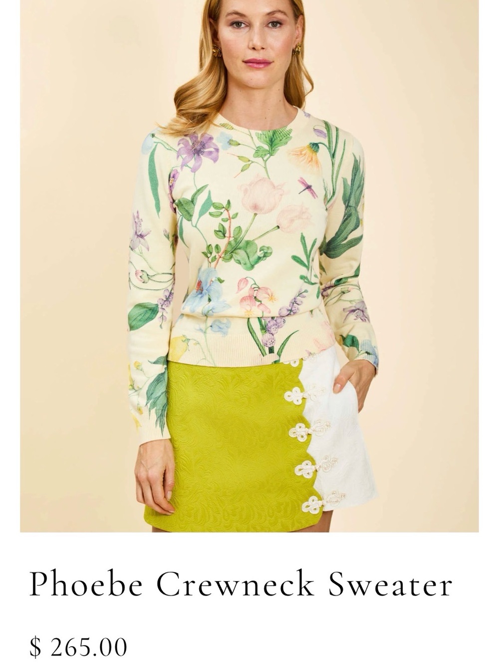 Mestiza New York Phoebe Crewneck Sweater